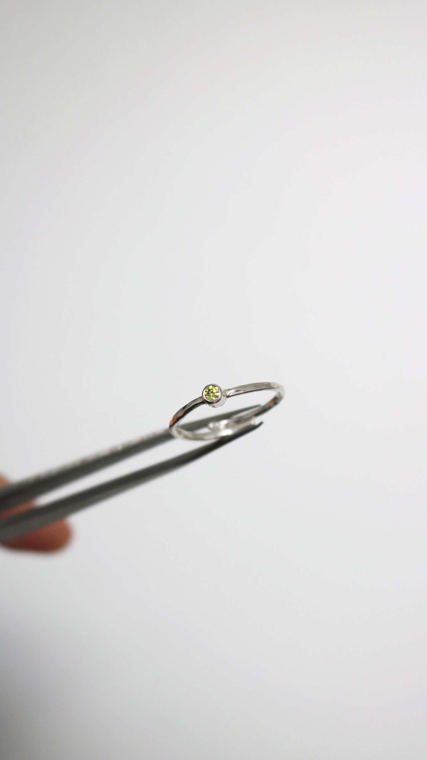 Bague - Bourgeon Péridot - Taille ajustable