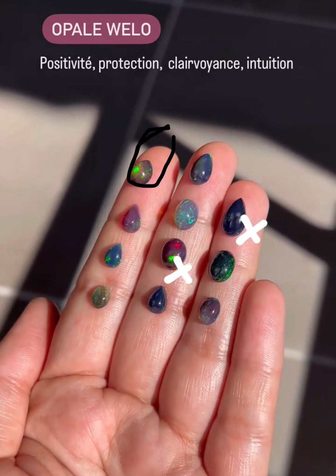 Bracelet sur mesure - Opale Welo