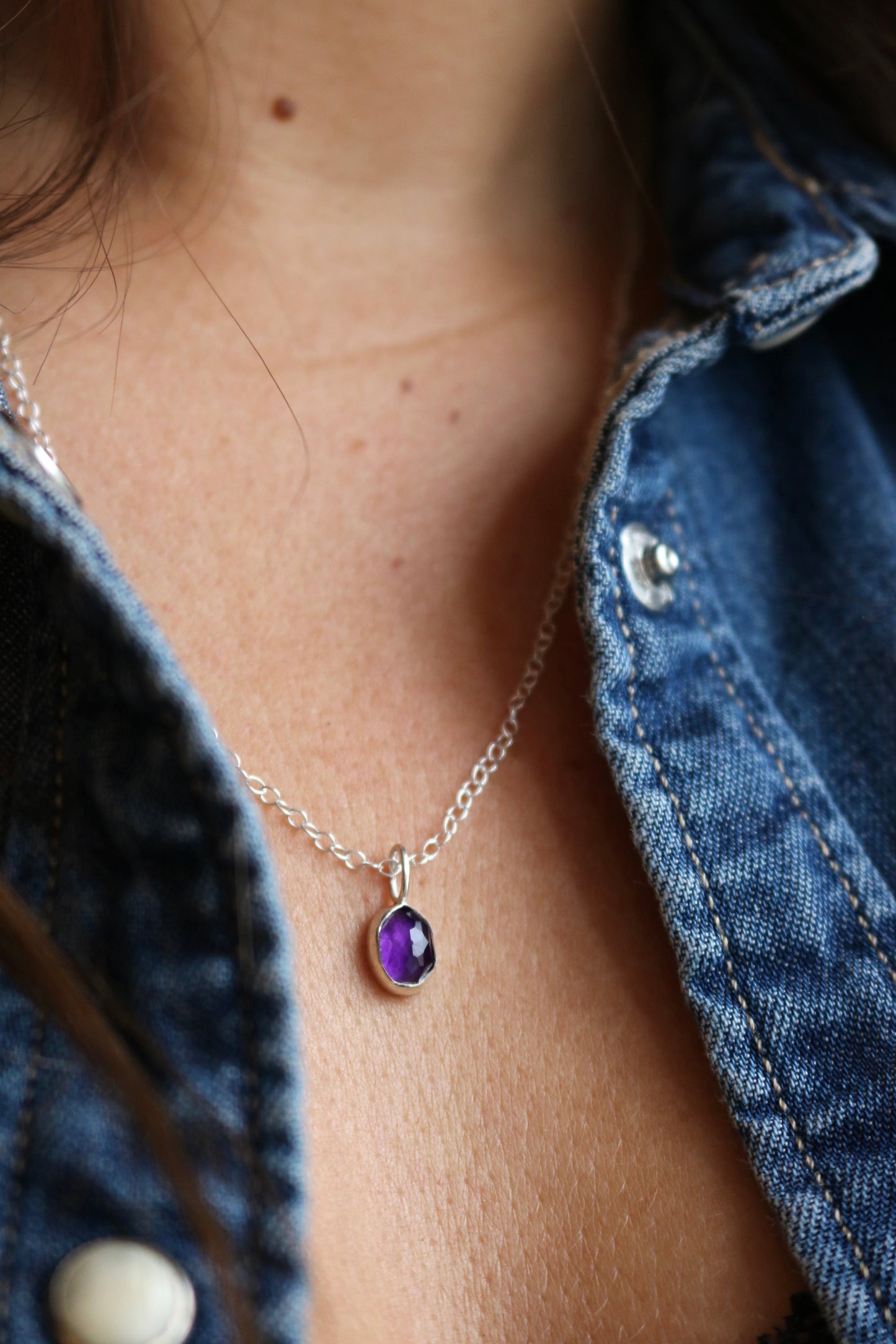 Collier Purple lover - Améthyste - Argent 925