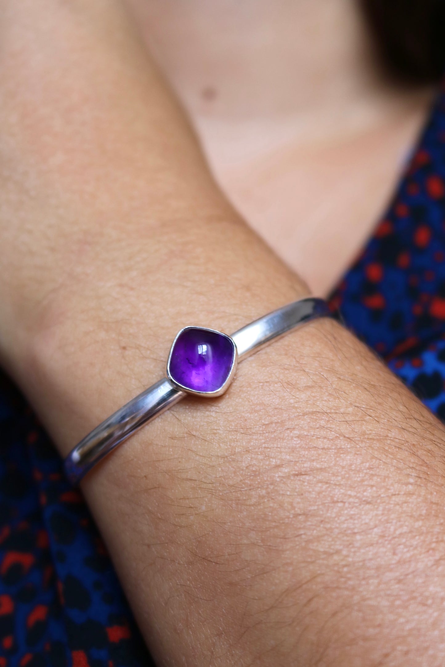 Bracelet Jonc Magical - Améthyste