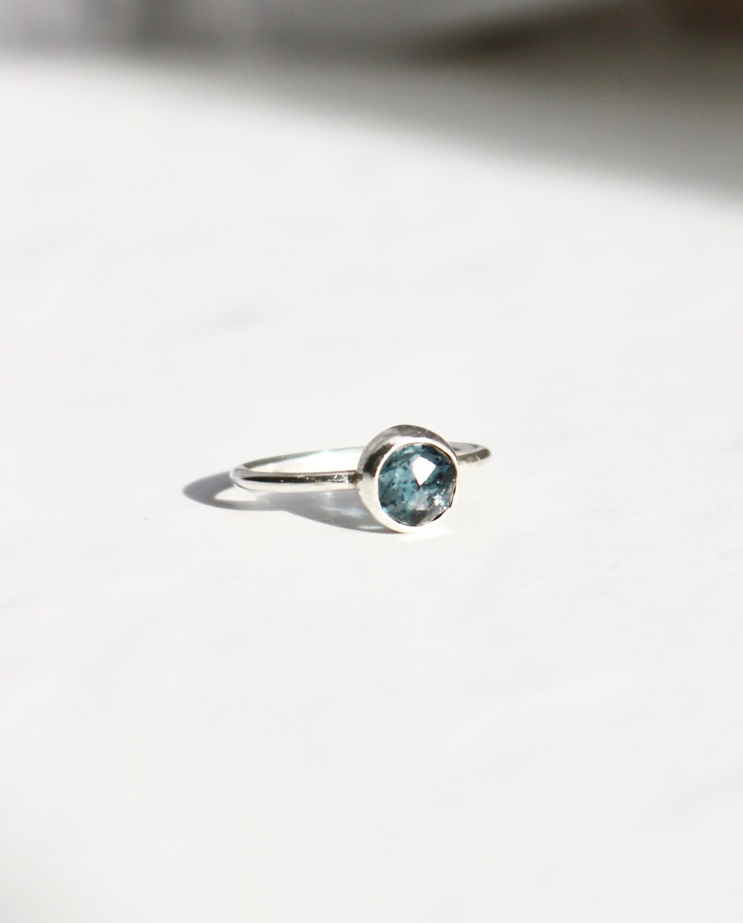 bague la puissante naeco bijoux pierre kyanite bleu naturelle lithothérapie argent recyclé 2