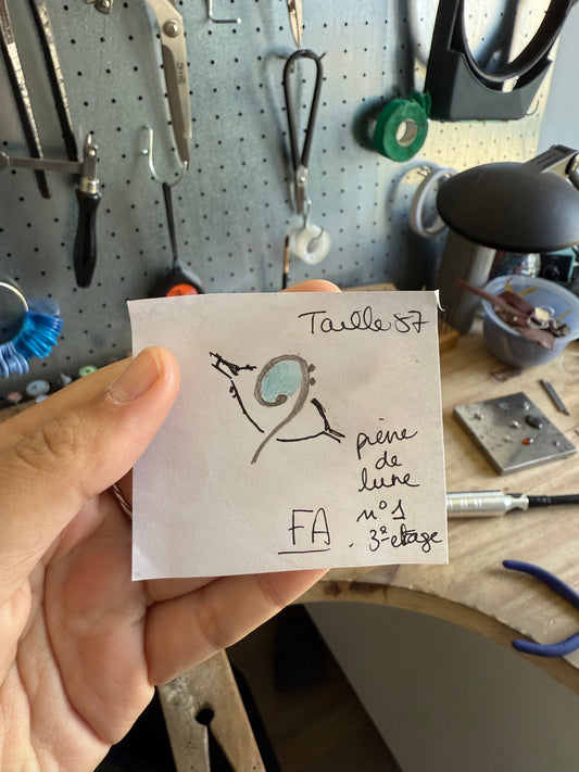 Bague personnalisée sur-mesure